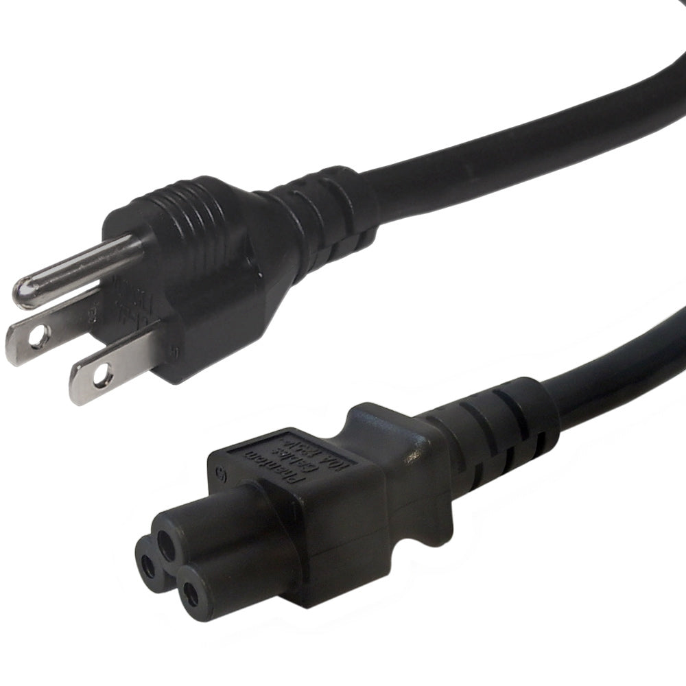5-15P to C5 (Three Prong) Power Cable - SJT Jacket – Generic