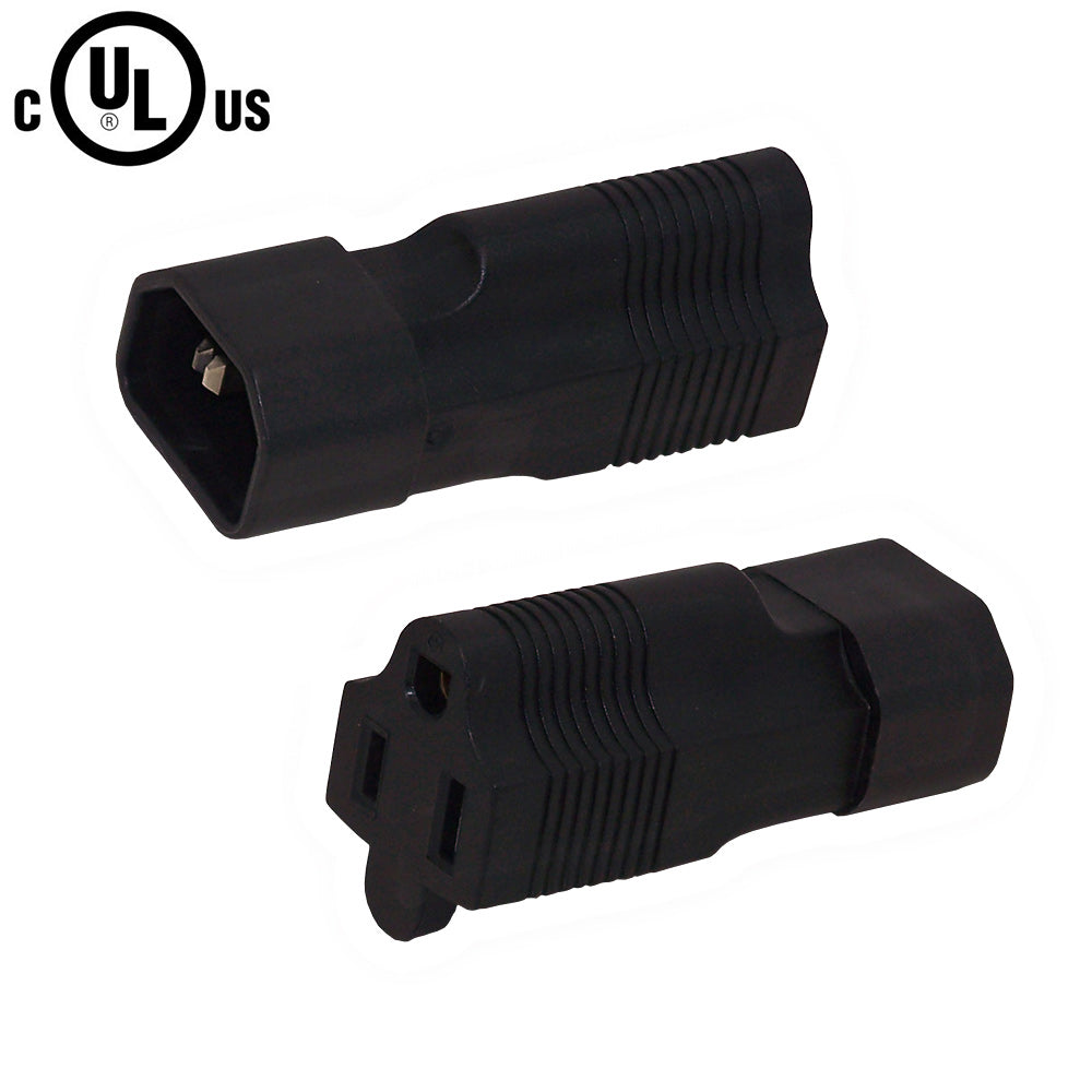 C14 to 5-15R Power Adapter – Generic