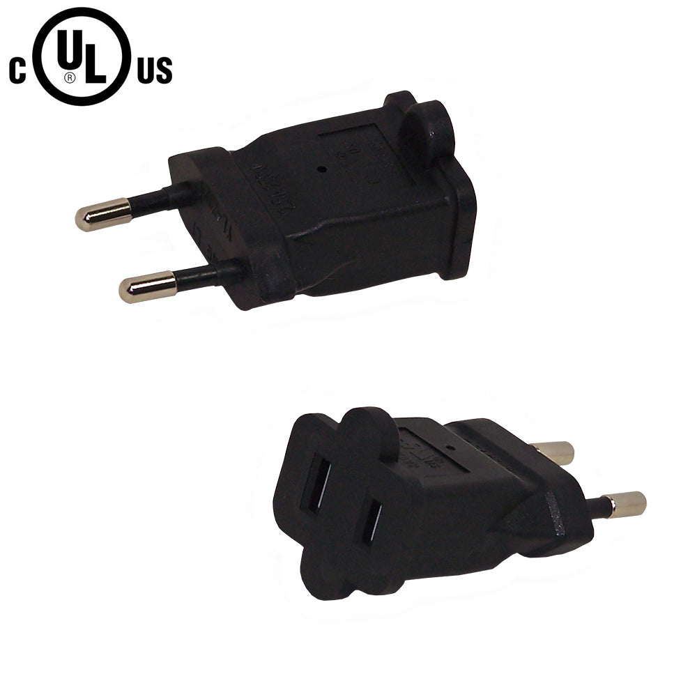 CEE 7/16 (Euro) to 1-15R Power Adapter – Generic – Power Adapters & Couplers