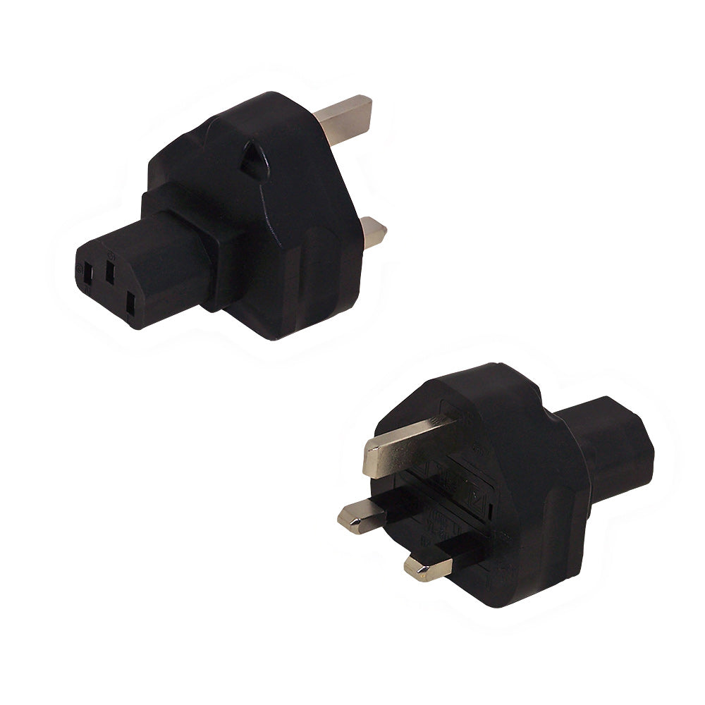 BS1363 (UK) Male to C13 Power Adapter – Generic