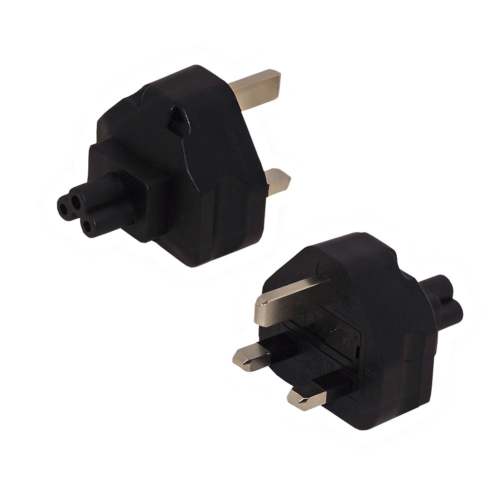 BS1363 (UK) Male to C5 Power Adapter – Generic – Power Adapters & Couplers