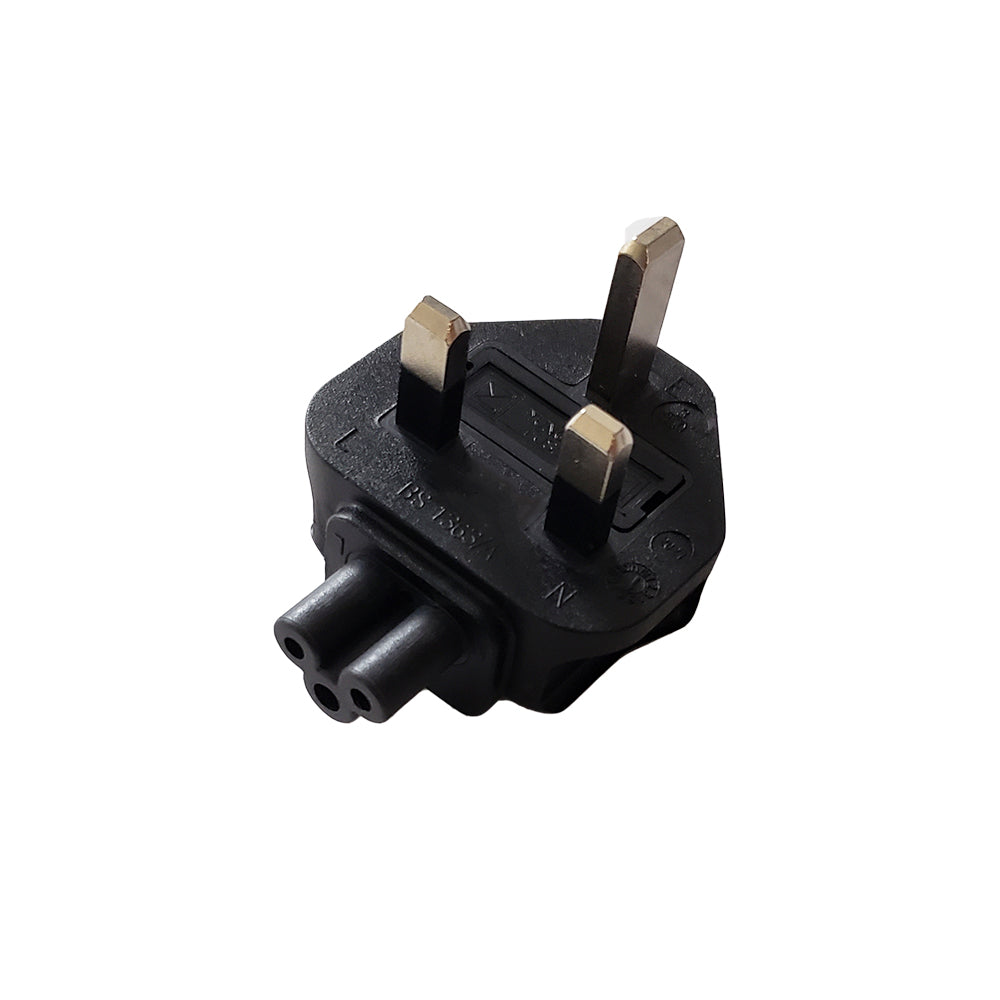 BS1363 (UK) to C5 Power Adapter Down Angle – Generic – Power Adapters & Couplers (photo 2)