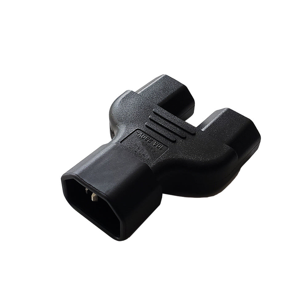 C14 to 2 x C13 Power Adapter – Generic