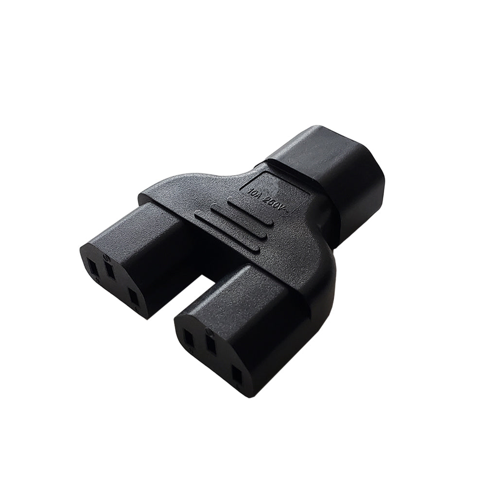 C14 to 2 x C13 Power Adapter – Generic – Power Adapters & Couplers (photo 2)