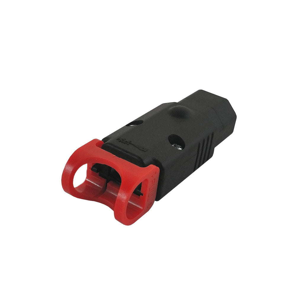 C13 Locking Power Cord Connector - Screw On (IEC-Lock Part #: PA130100BK) – Generic – Power Connectors (photo 2)