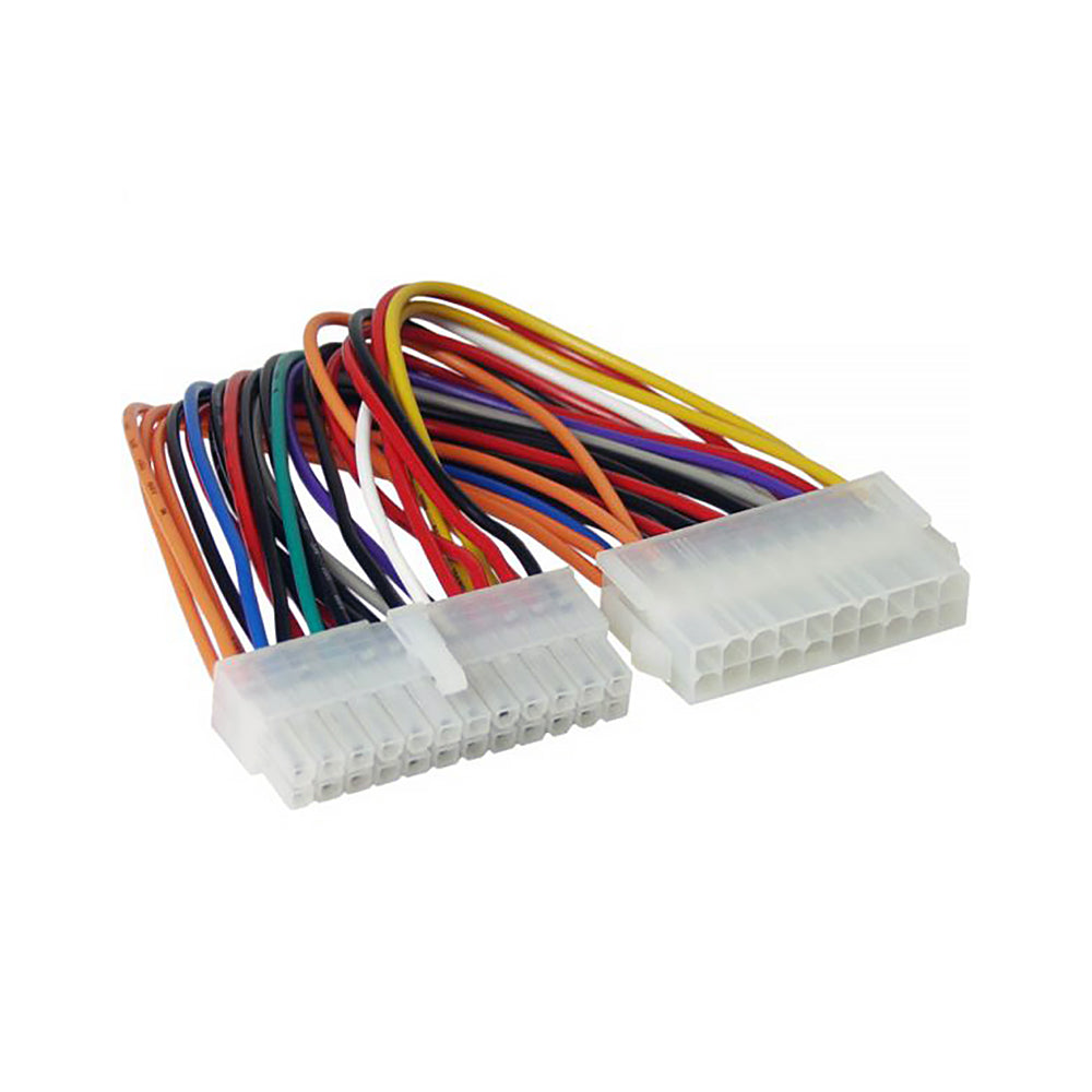6 inch ATX 20 pin Plug to ATX 24 pin Receptacle Internal PC Power Cable – Generic – Internal PC Power Cables