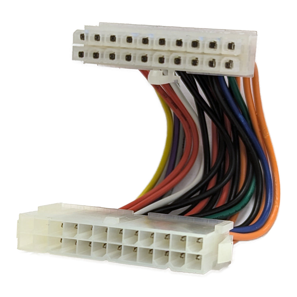 6 inch ATX 20 pin Receptacle to ATX 24 pin Plug Internal PC Power Cable – Generic – Internal PC Power Cables (photo 2)
