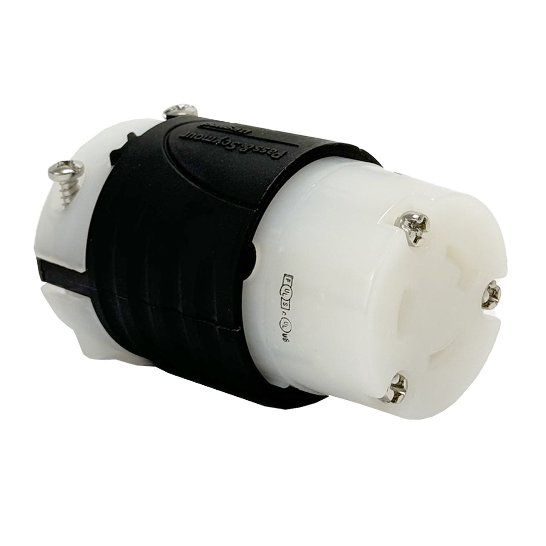 L6-20R Pass & Seymour - Legrand Power Cord Connector - Screw on (L620C) – Generic