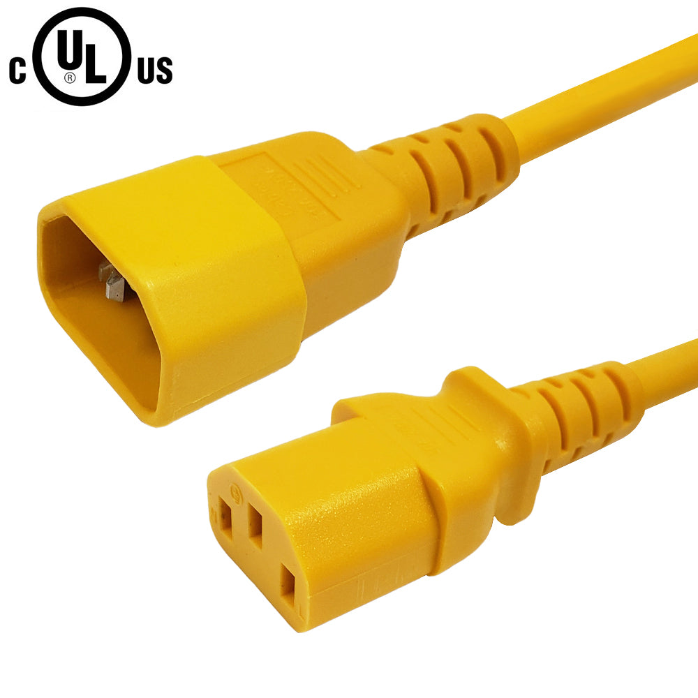 IEC C13 to IEC C14 Power Cable - SJT Jacket - 18AWG (10A 250V) – Generic – AC Power Cords (photo 6)