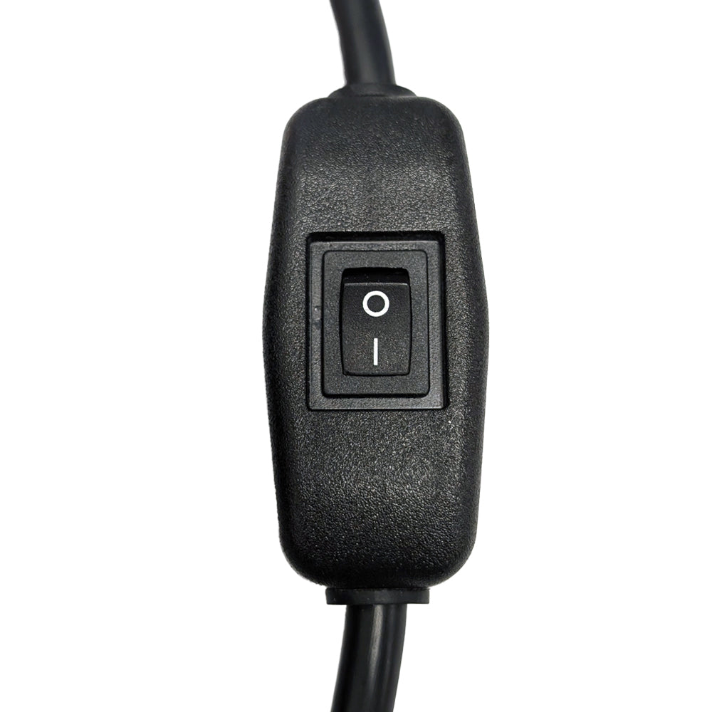 NEMA 5-15P to IEC C13 Power Cable with ON/OFF Switch - 16AWG - SJT Jacket – Generic – AC Power Cords (photo 5)