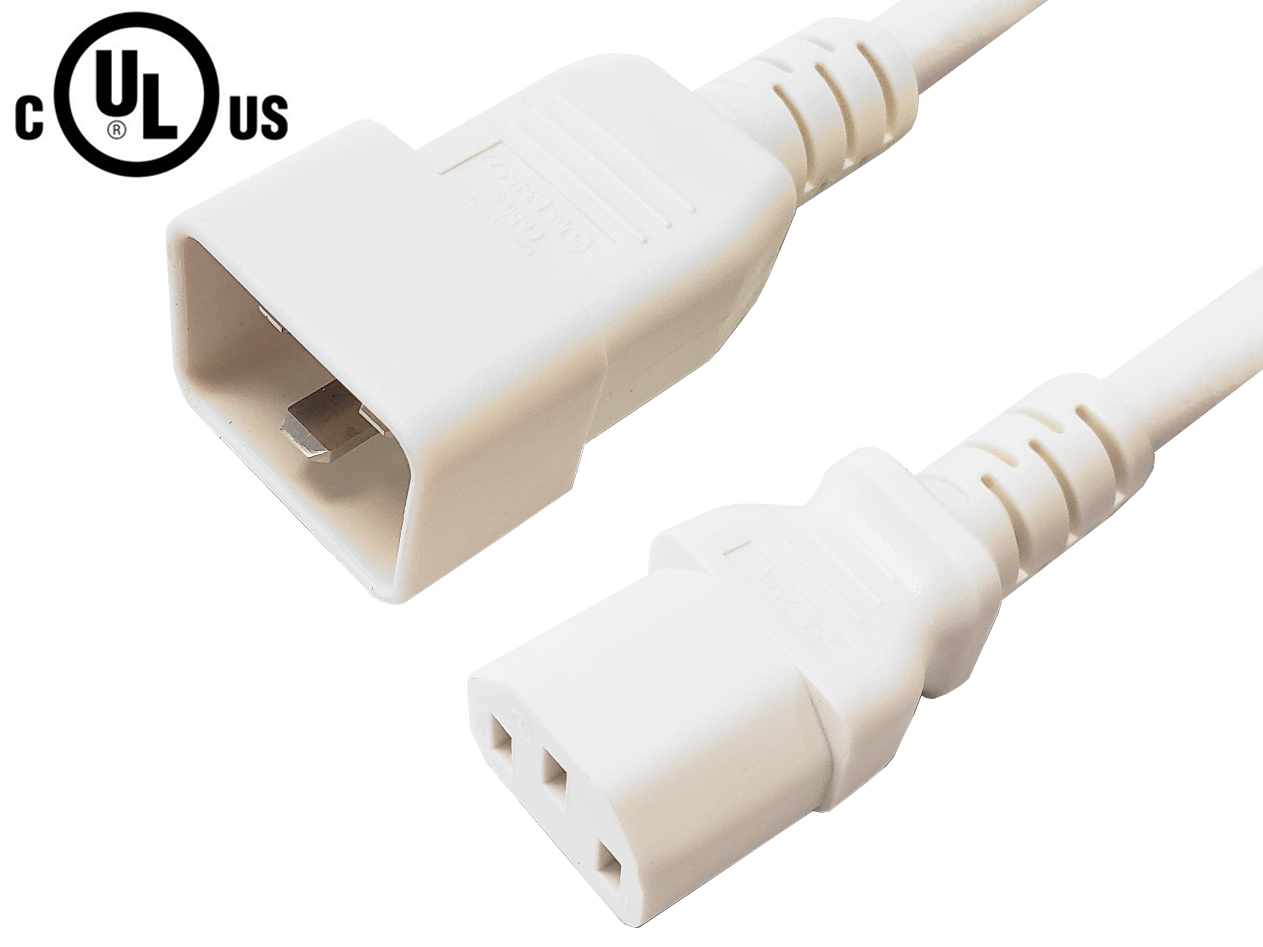 IEC C13 to IEC C20 Power Cable - SJT Jacket (250V 15A) – Generic – AC Power Cords (photo 6)
