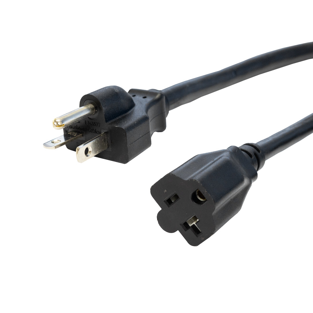 NEMA 5-20P to NEMA 5-20R Power Cable - SJT Jacket – Generic – AC Power Cords (photo 3)