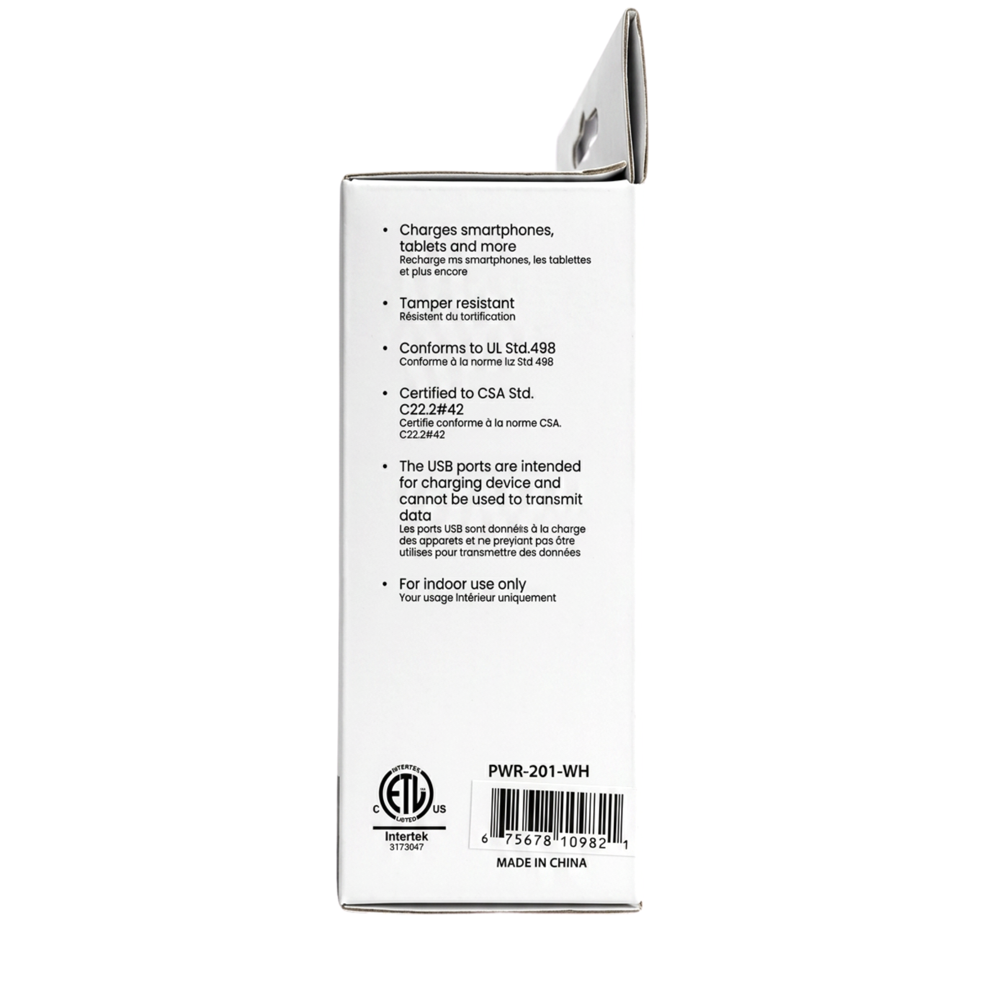 Tamper Resistant Duplex Power Receptacle With Type-A & Type-C USB Ports – Generic – Power Outlets (photo 8)