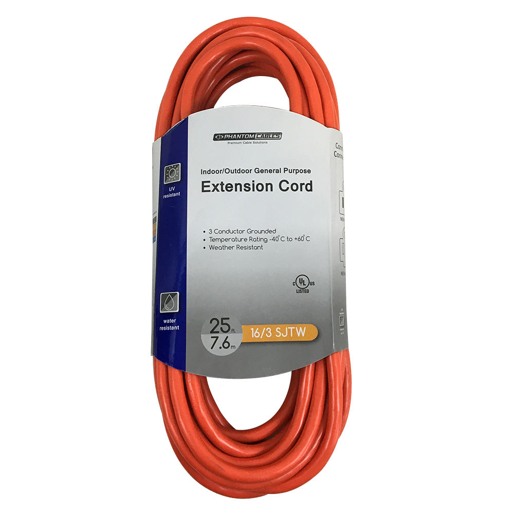 General Purpose Indoor/Outdoor Extension Cord - 5-15P to 5-15R - SJTW – Generic – Outdoor Extension Cords (photo 3)