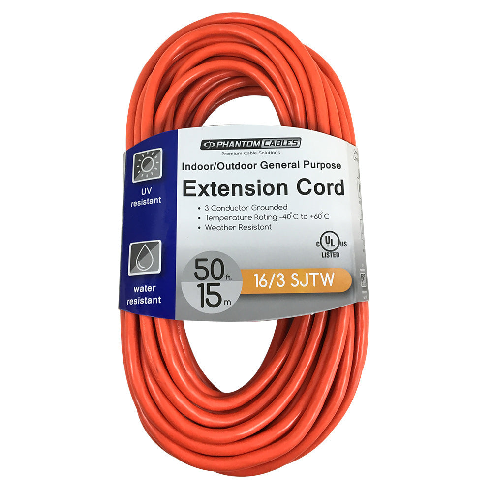 General Purpose Indoor/Outdoor Extension Cord - 5-15P to 5-15R - SJTW – Generic – Outdoor Extension Cords (photo 4)
