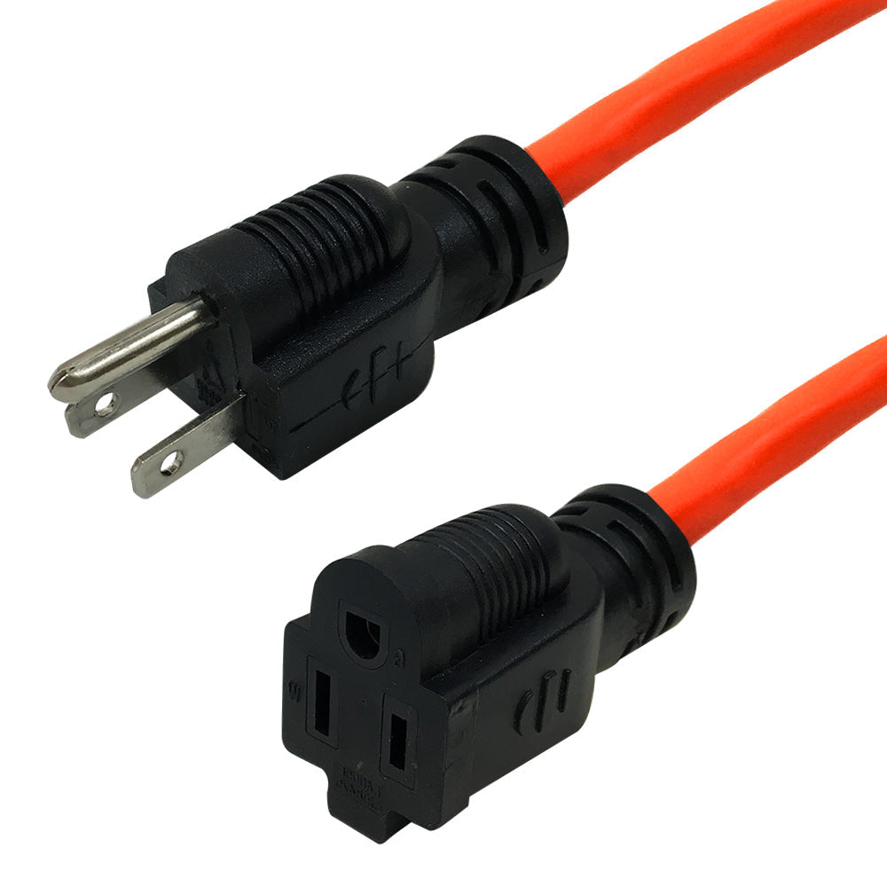 General Purpose Indoor/Outdoor Extension Cord - 5-15P to 5-15R - SJTW – Generic