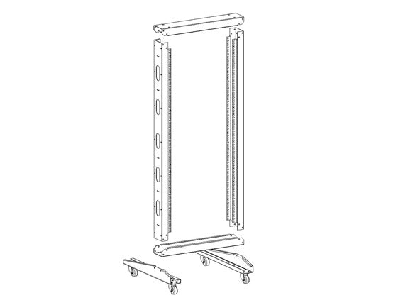 Relay Rack 29U (56 inch) - Knock Down Style – Generic – Relay Racks (photo 2)