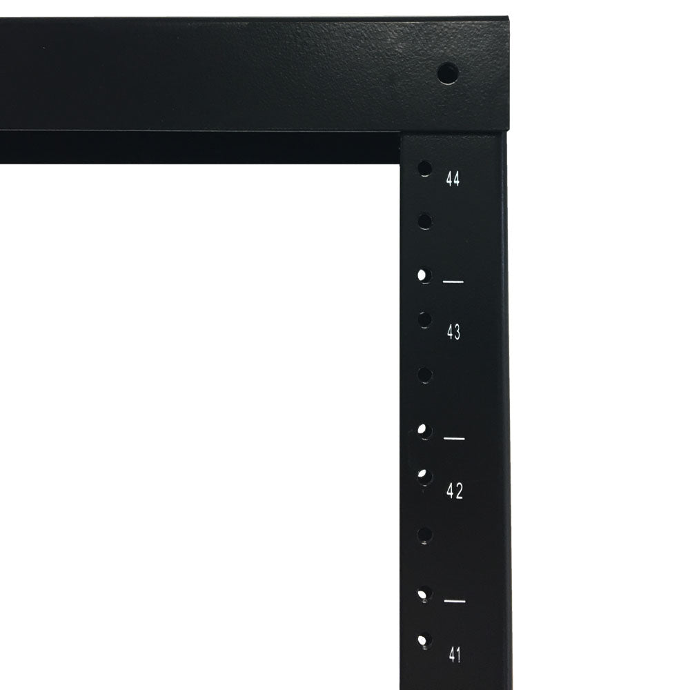 2-Post Relay Rack - 19 inch 44U, 10-32 Tapped Rails – Generic – Relay Racks (photo 3)