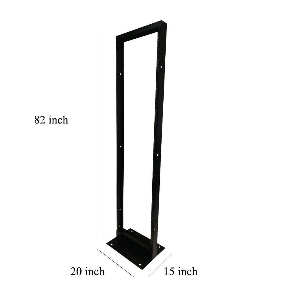 2-Post Relay Rack - 19 inch 44U, 10-32 Tapped Rails – Generic – Relay Racks (photo 4)