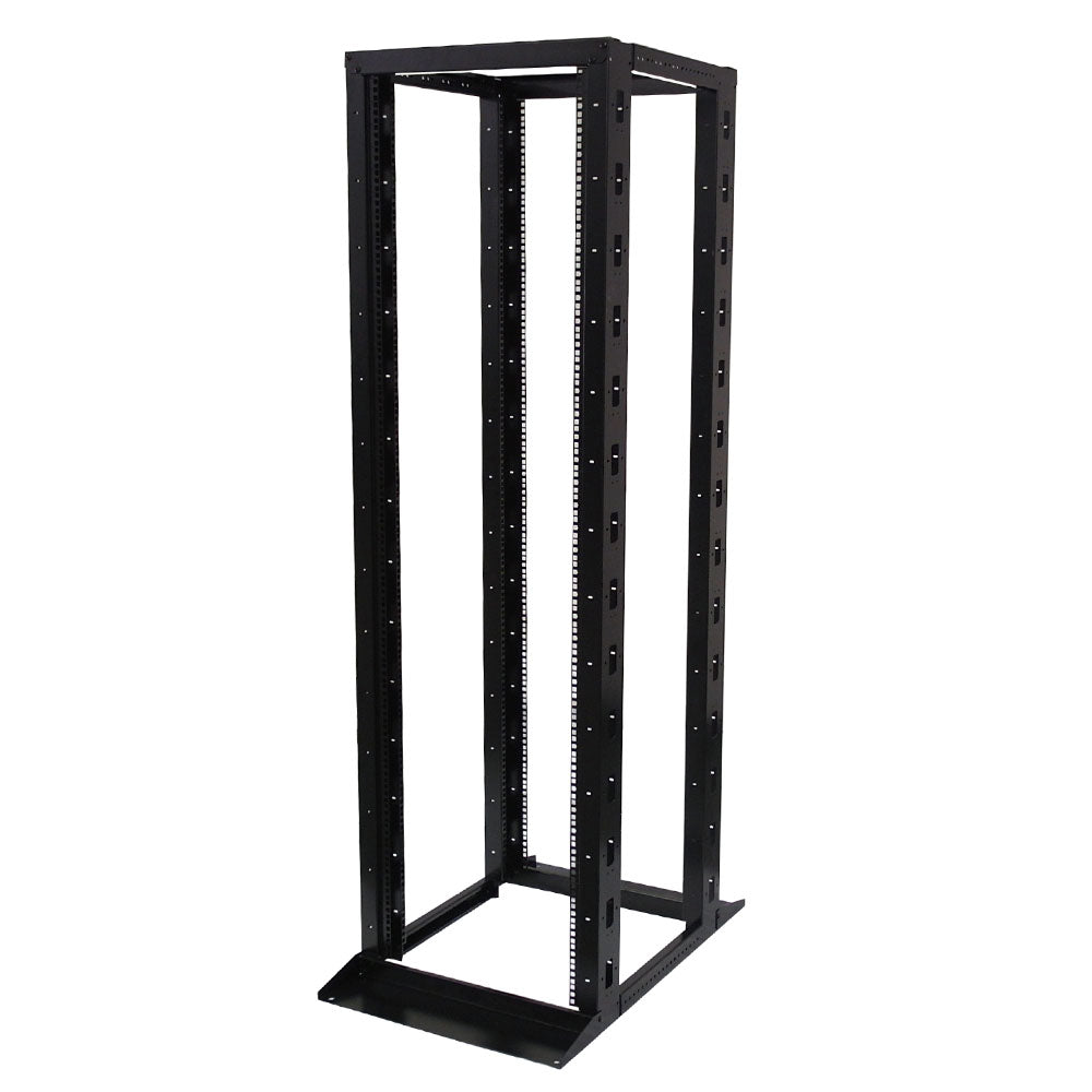 Four Post Relay Rack - 19 inch 42U, Square hole, Depth 23-36 inch – Generic – Relay Racks