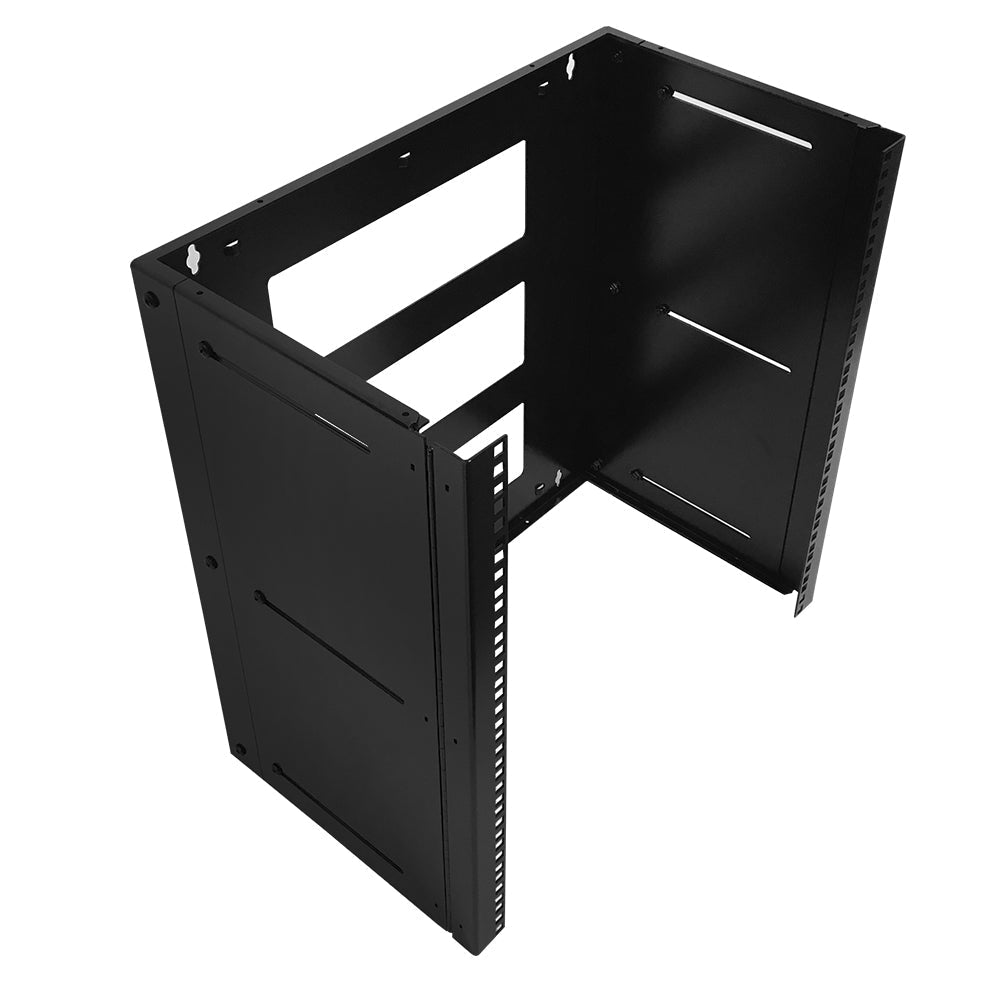 19 inch Wall Mount Bracket - 12U, Adjustable Depth, 12-18 Inches, Hinged – Generic – Wall Mount Racks and Brackets (photo 2)
