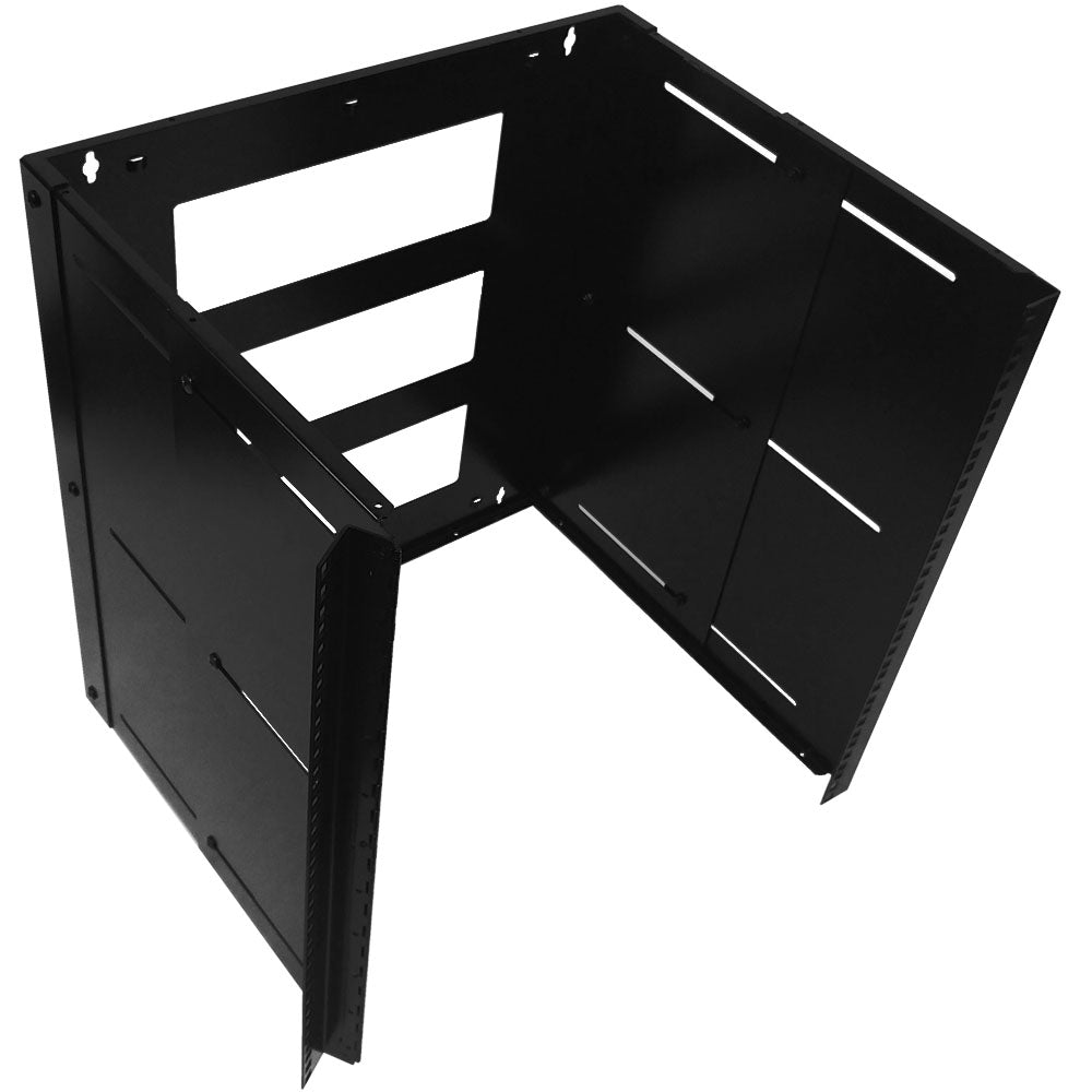 19 inch Wall Mount Bracket - 12U, Adjustable Depth, 12-18 Inches, Hinged – Generic – Wall Mount Racks and Brackets (photo 4)