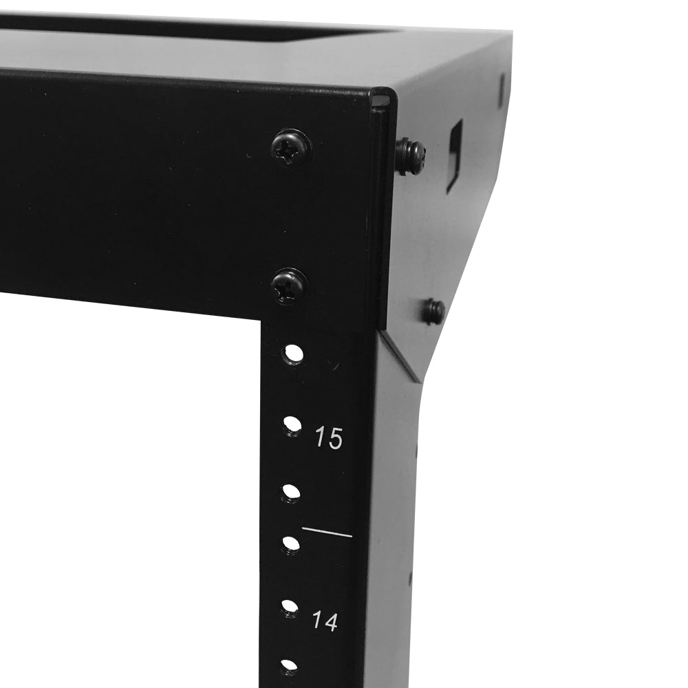 19 inch Open Frame Wall Mount Rack - 18 inch Depth - 15U – Generic – Wall Mount Racks and Brackets (photo 5)