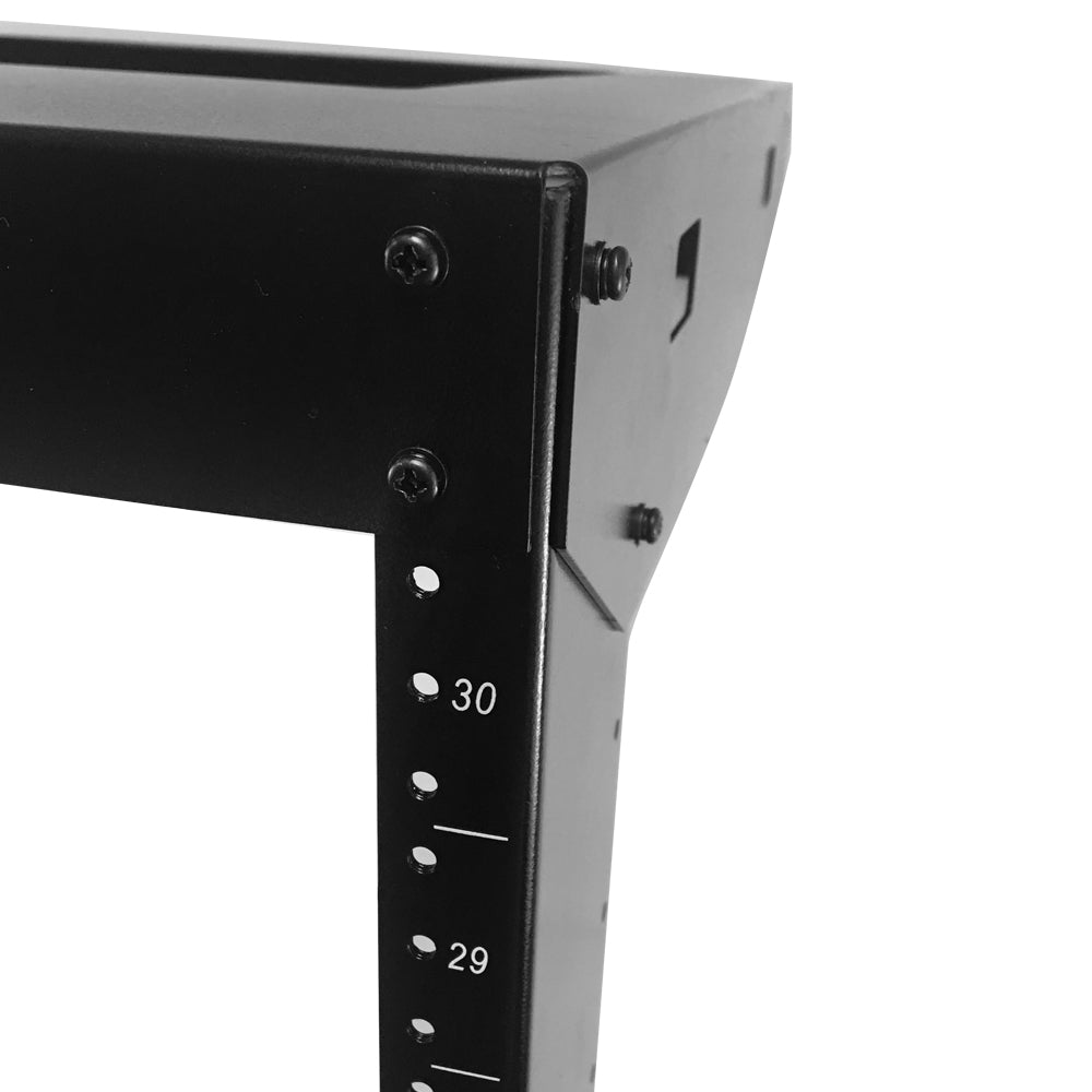 19 inch Open Frame Wall Mount Rack - 18 inch Depth - 30U – Generic – Wall Mount Racks and Brackets (photo 5)