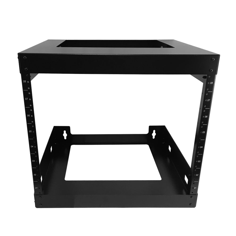19 inch Open Frame Wall Mount Rack - 18 inch Depth - 8U – Generic – Wall Mount Racks and Brackets (photo 2)