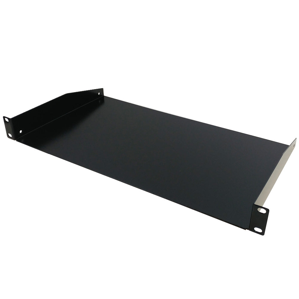 19 inch Front Mount Solid Shelf (10 inch Depth) - 1U – Generic – Rack and Cabinet Shelves (photo 2)