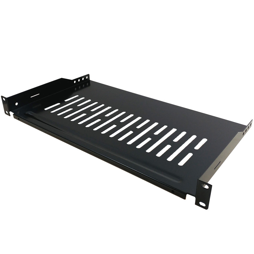 19 inch Front Mount Vented Shelf (10 inch Depth) - 1U – Generic – Rack and Cabinet Shelves (photo 2)
