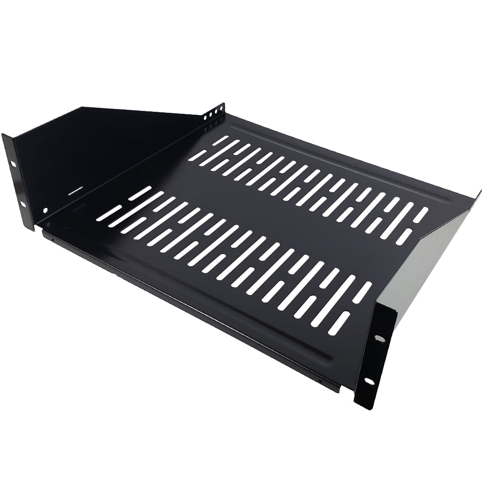 19 inch Front Mount Vented Shelf (16 inch Depth) - 3U – Generic