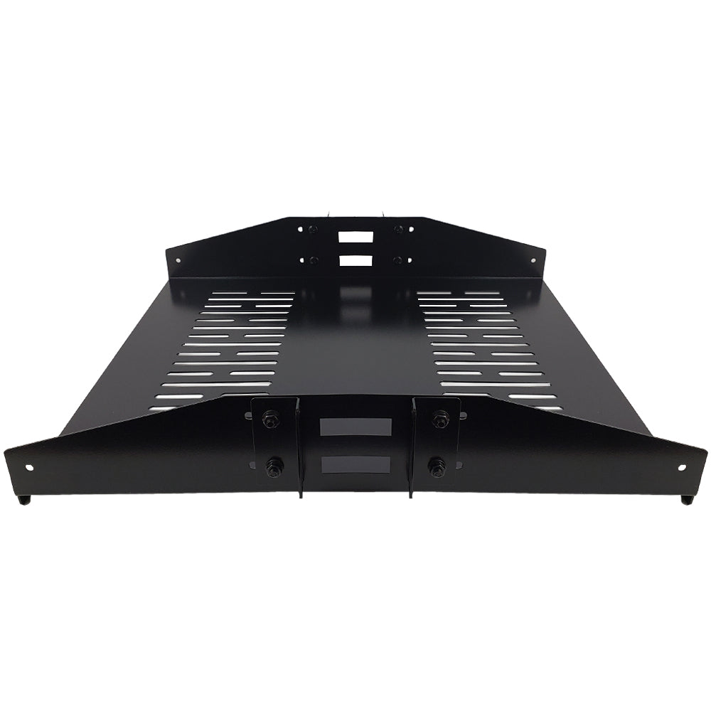19 Inch Center Mount Vented Shelf (19 inch Depth) - 2U – Generic – Rack and Cabinet Shelves (photo 2)