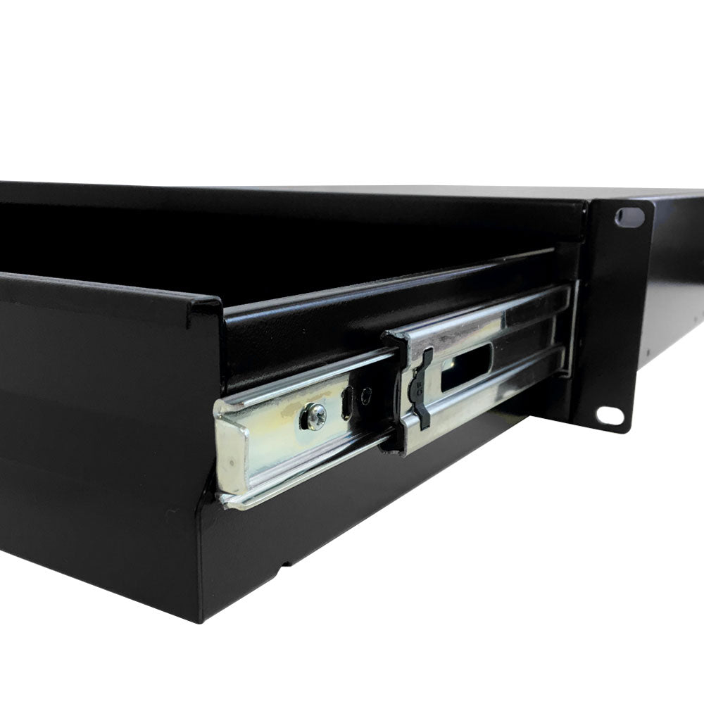 19 Inch Locking Drawer - 18 inch Depth - 2U – Generic – Rack and Cabinet Shelves (photo 5)