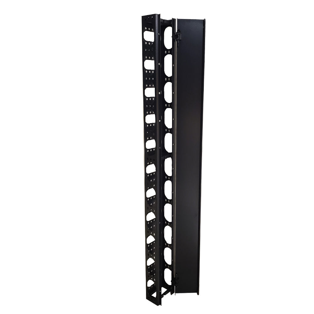 Vertical Cable Manager for Relay Rack 24U – Generic – Vertical Cable Management (photo 2)