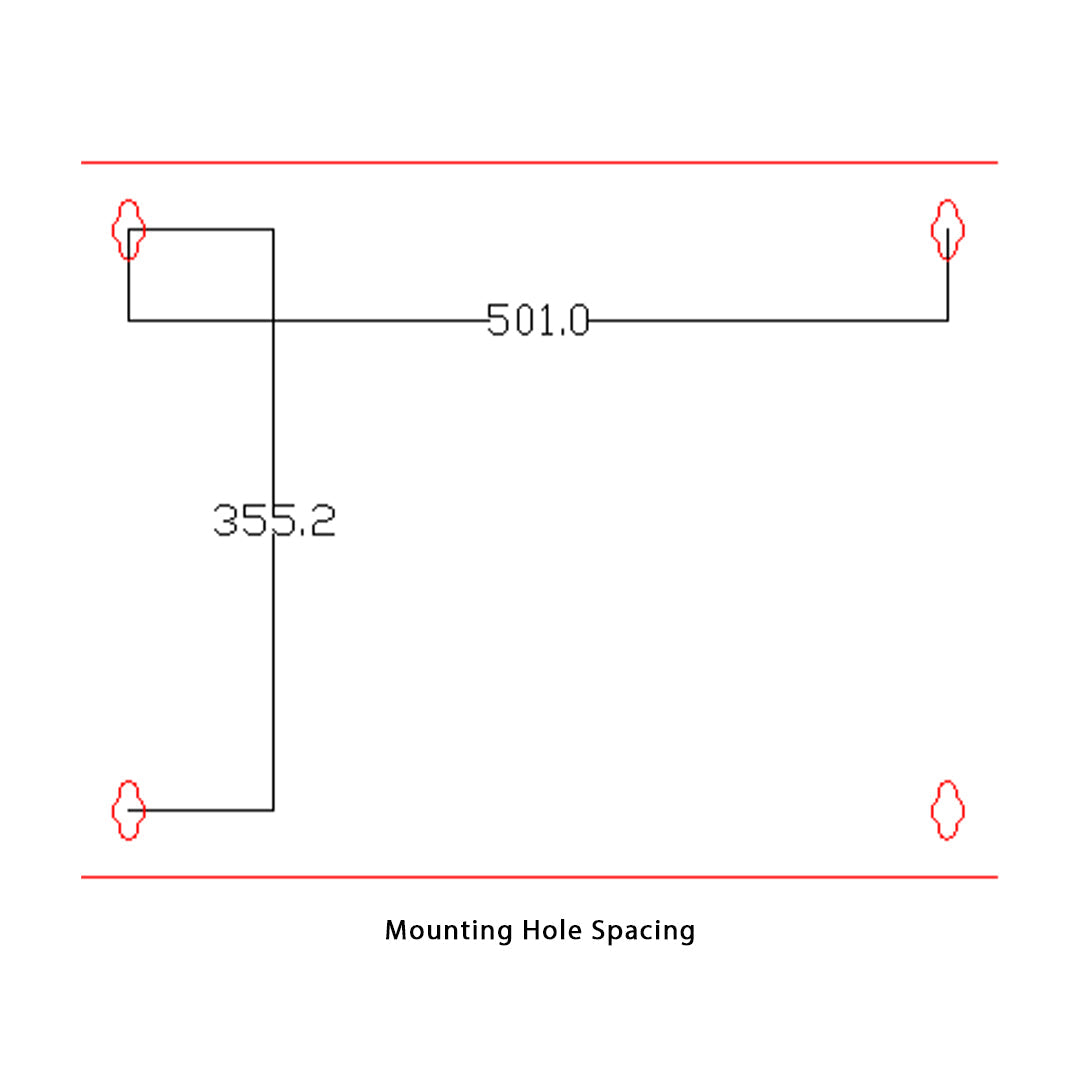 Wall Mount Swing Cabinet 9U x 18.5" Usable Depth - Perforated Doors - Black – Generic – Wall Mount Cabinets (photo 8)