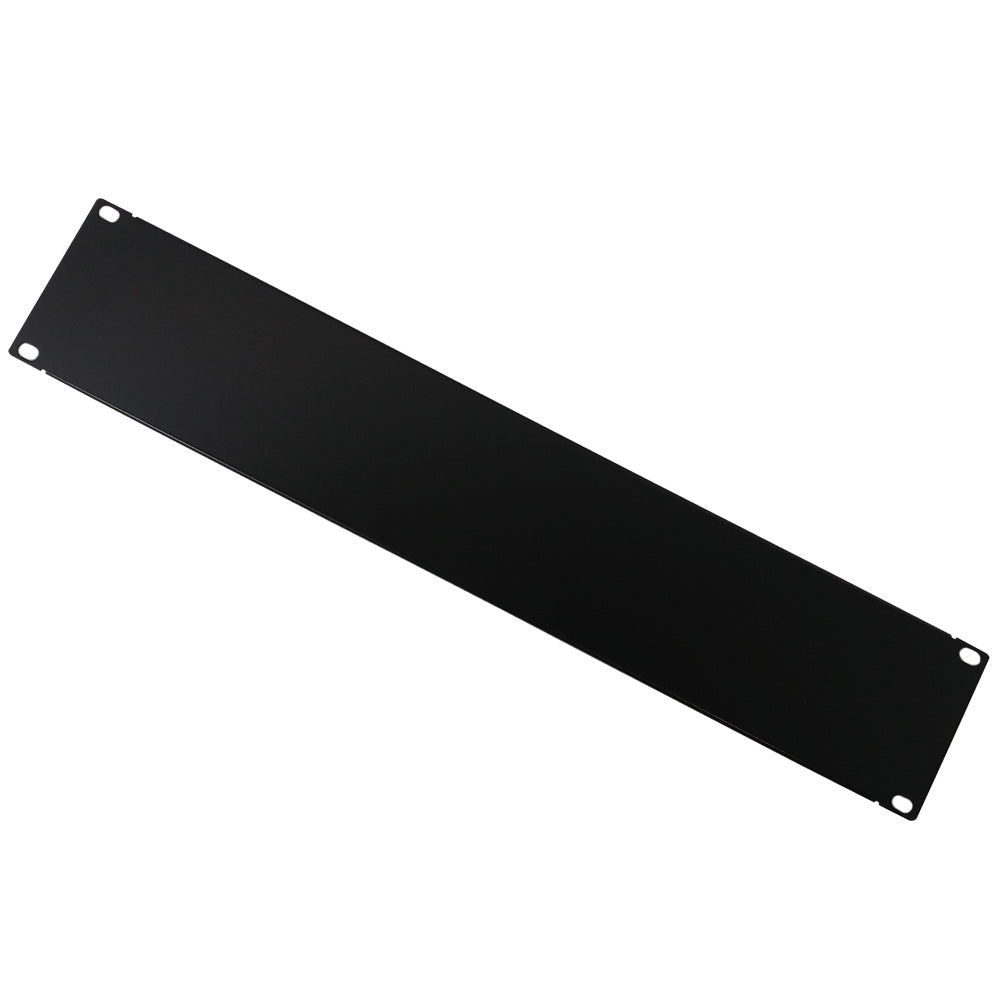 Blank Filler Panels - Black 2U – Generic