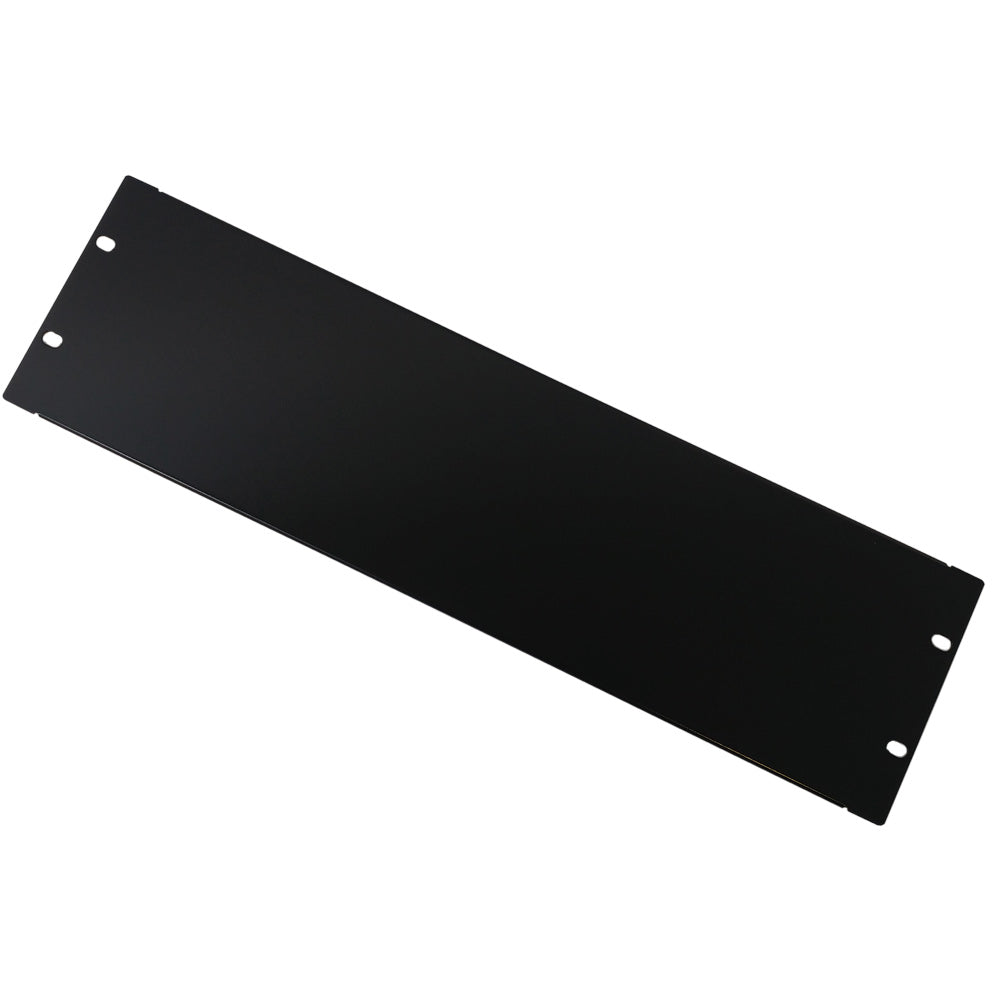 Blank Filler Panels - Black 3U – Generic