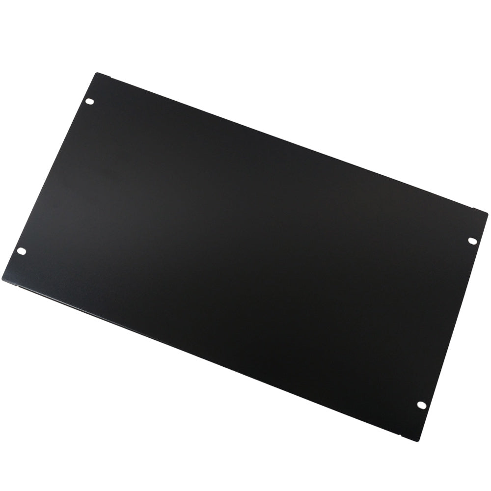 Blank Filler Panels - Black 6U – Generic