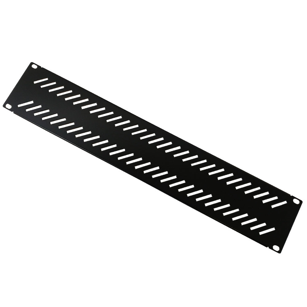 Blank Filler Panels - Black 2U - Vented – Generic