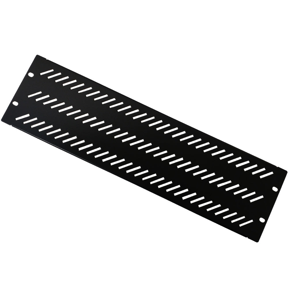 Blank Filler Panels - Black 3U - Vented – Generic