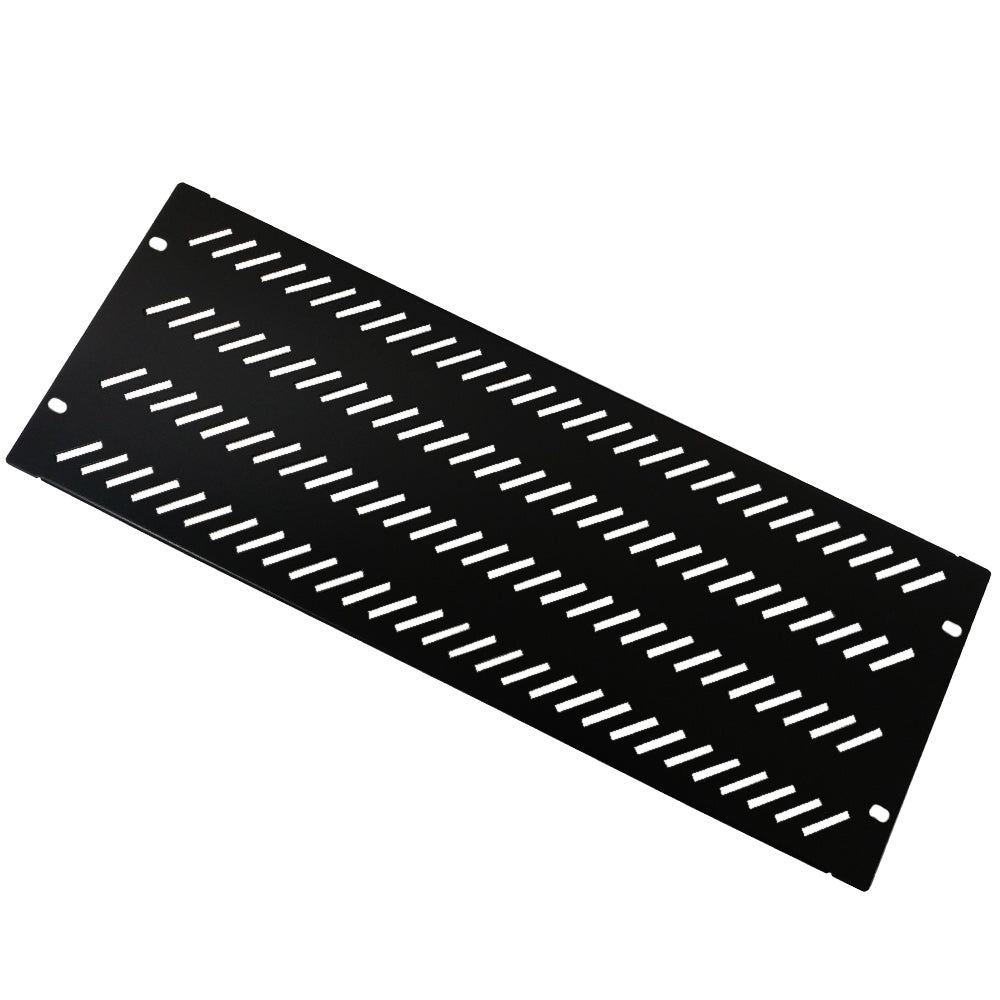 Blank Filler Panels - Black 4U - Vented – Generic – Rack Filler Panels