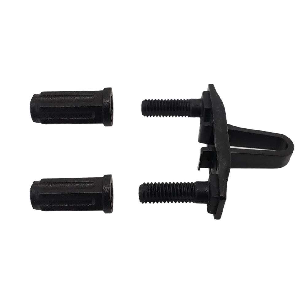 Rack Studs Series II - DUO - (Rail Thickness up to 3.2mm) - Pack of 50 - Black – Generic