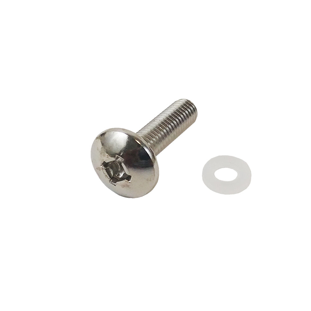 Rack Screw, M6 Thread, 3/4 inch Length Pan-head Quadrex (Phillips #3 & Robertson #3) - 100 Pack – Generic – Screws, Cage Nuts & Accessories (photo 2)