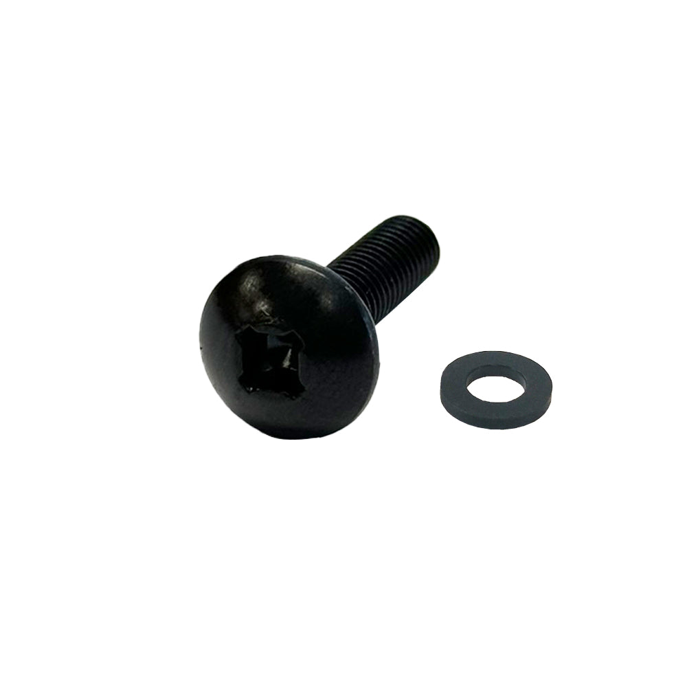 Rack Screw, M6 Thread, 3/4 inch Length Pan-head Quadrex (Phillips #3 & Robertson #3) - 100 Pack – Generic – Screws, Cage Nuts & Accessories