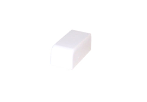 Perplas Raceway End Cap Type-1 - White – Generic – Raceway Accessories