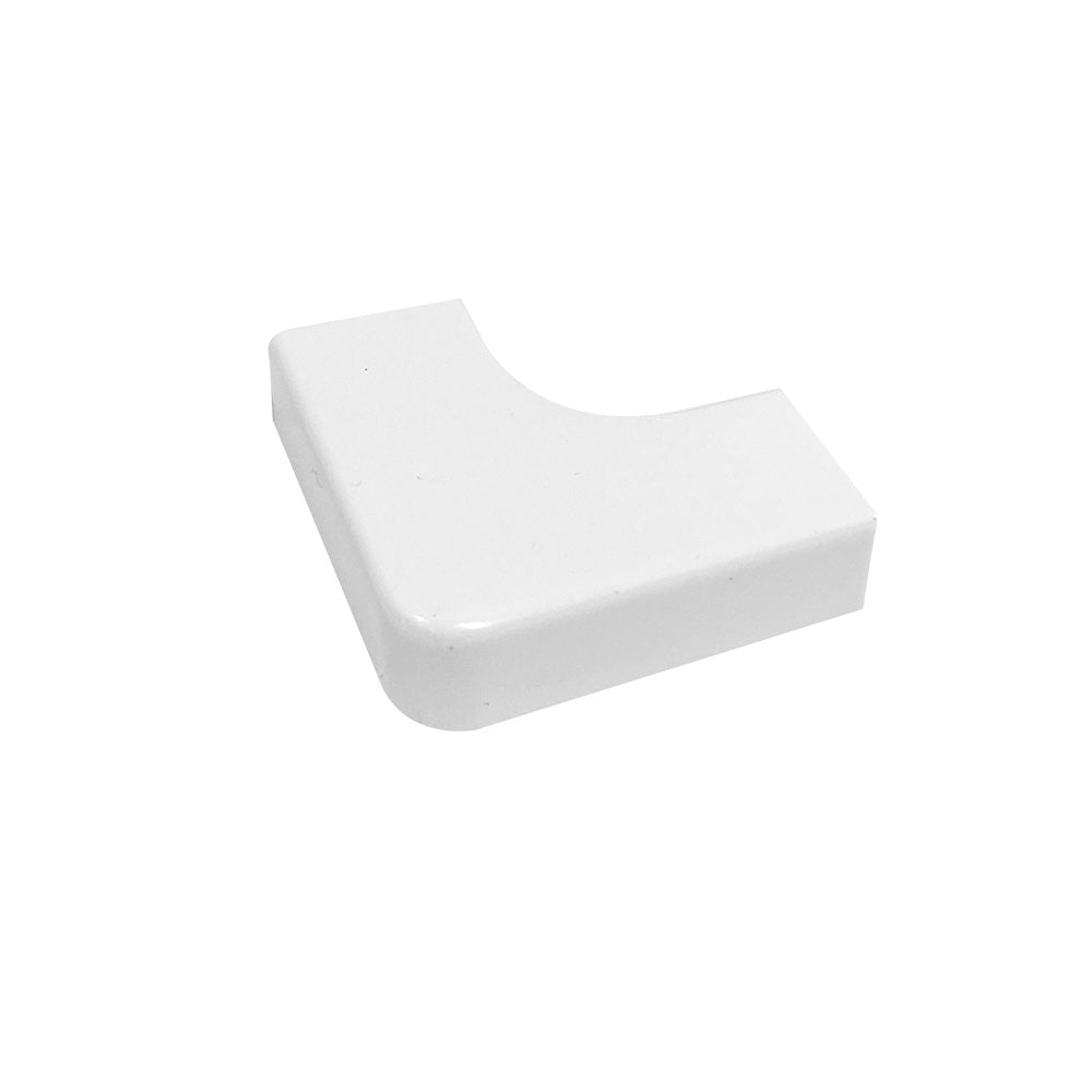 Right Angle for 19mm x 11mm Raceway - White – Generic