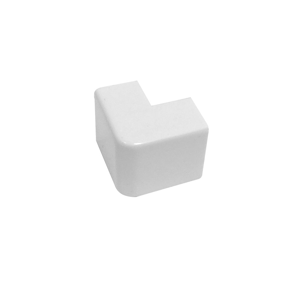 Outside Corner for 19mm x 11mm Raceway - White – Generic