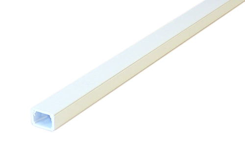 Perplas 6ft Raceway Cable Concealer with Adhesive Tape Type-2 1 1/4 inch x 5/8 inch - White – Generic