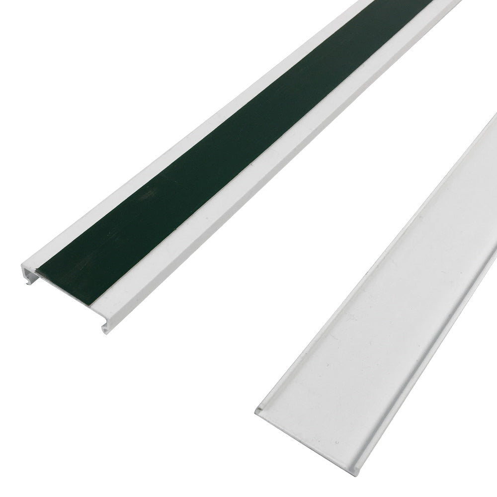 6ft Raceway Cable Concealer 38mm x 11mm with Adhesive Foam Tape - White – Generic (photo 2)